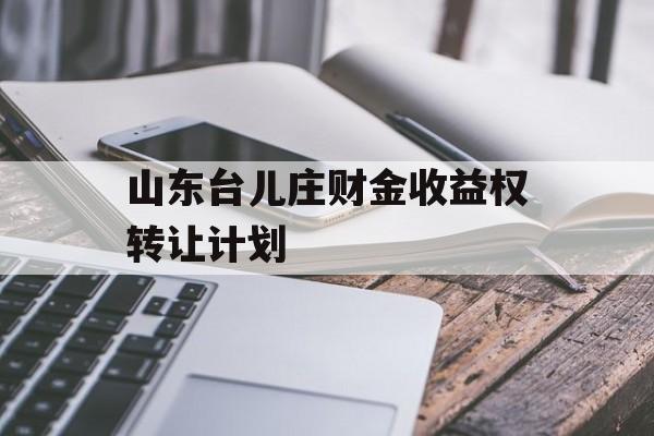 山东台儿庄财金收益权转让计划